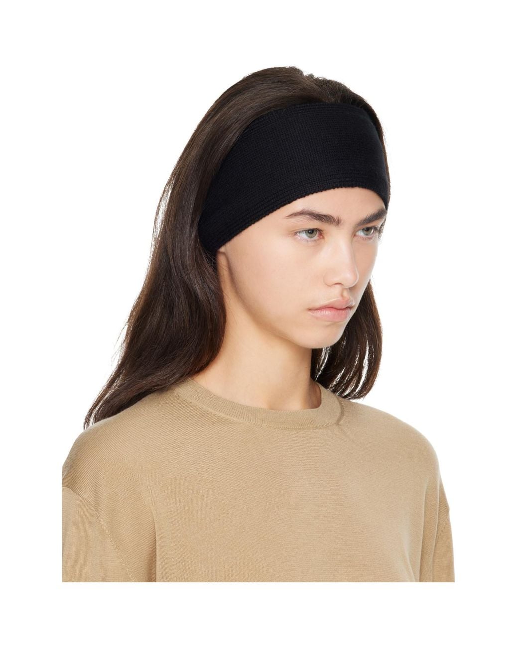 Totême  Blue Cashmere Headband