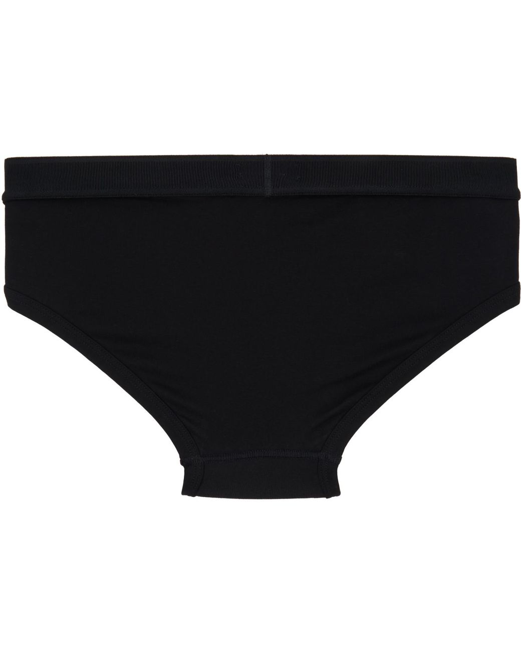 Tom Ford Black Two-Pack & Cotton Briefs for men