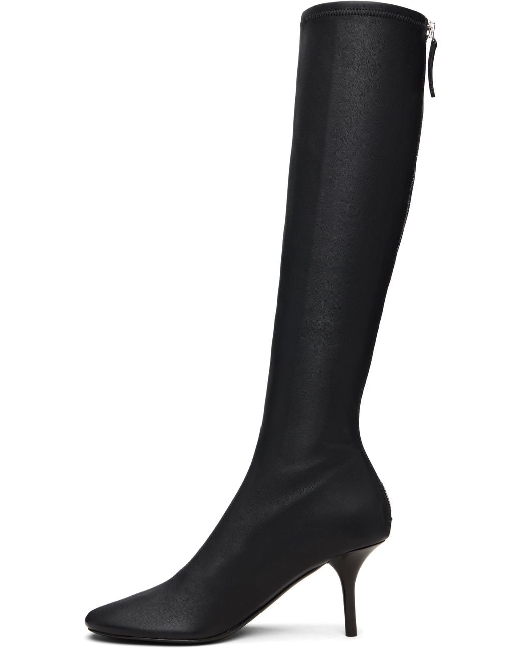 Acne Black High Leather Boots