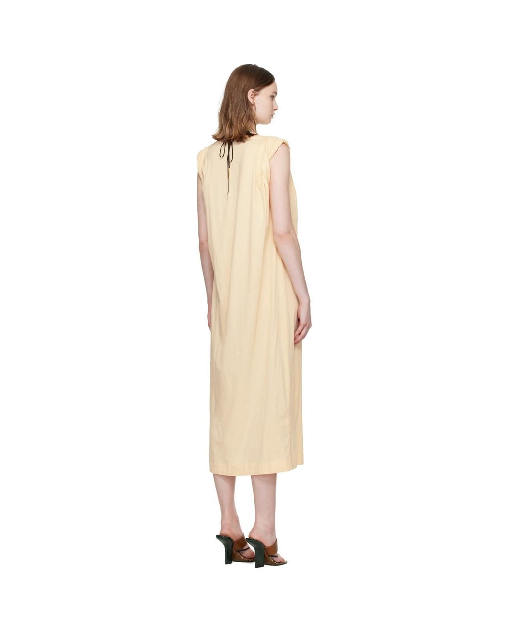 Dries Van Noten Black Loose T-Shirt Maxi Dress