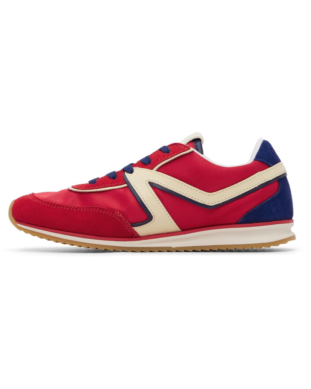Rag & Bone Red Retro Trainer Sneakers