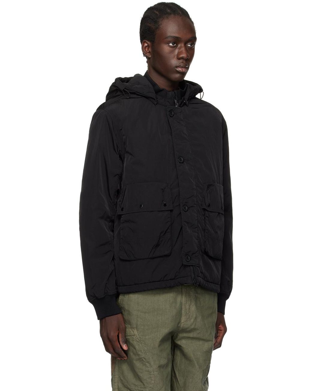 C.P. Company C.p. Company Black goggle Jacket for Men Lyst Canada