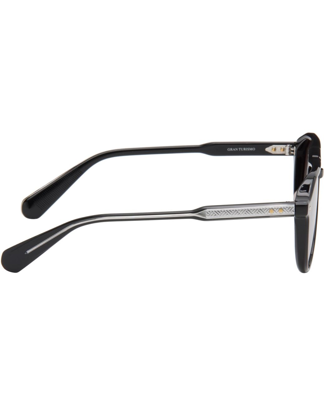 Lunetterie Generale Brown 'Gran Turismo' Sunglasses for men
