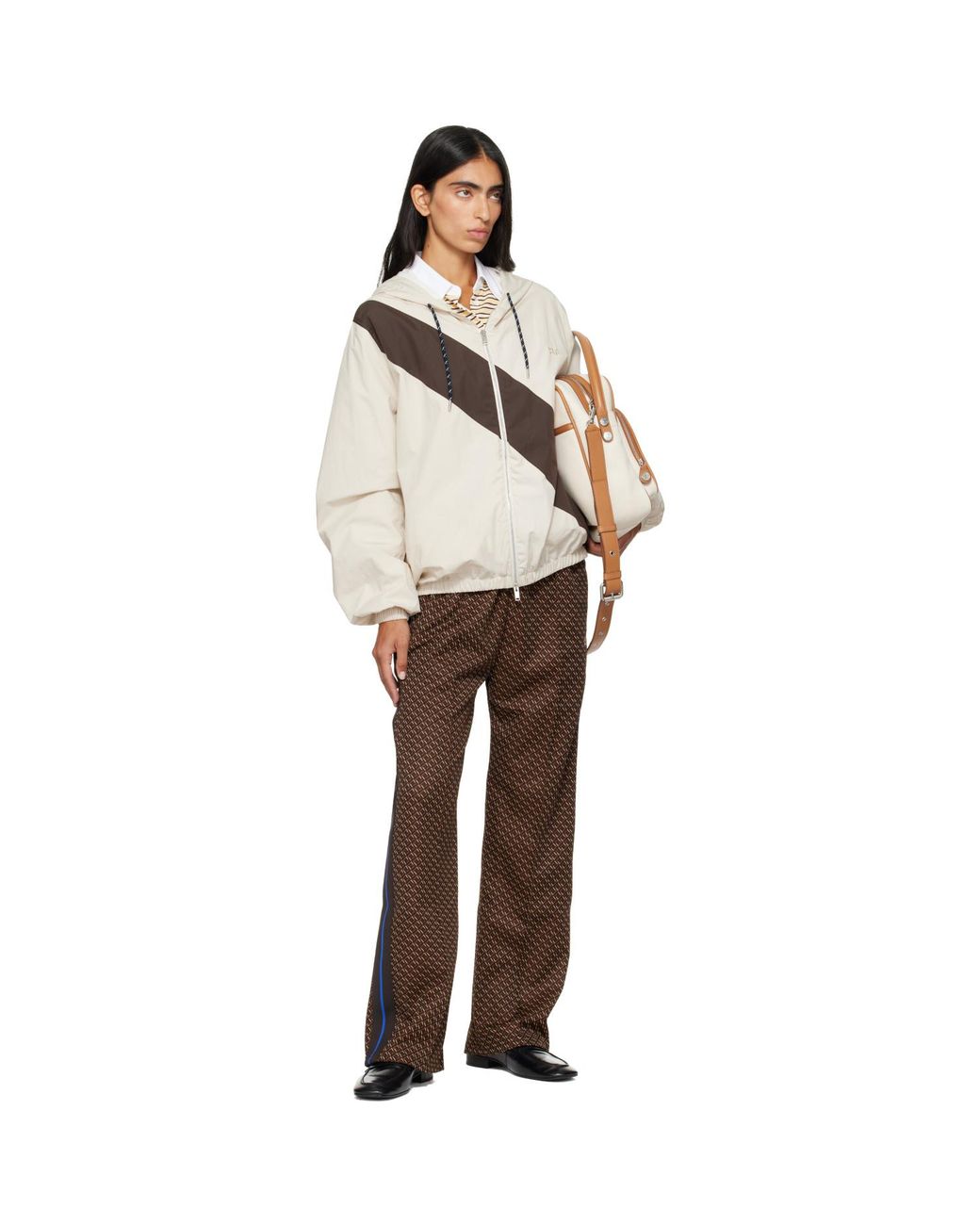 Wales Bonner Brown Mudra Lounge Pants