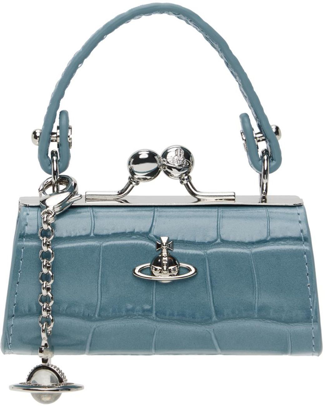★Vivienne Westwood★ ガンメタル Doll Bag コインポーチ ☆Vivienne Westwood☆ ガンメタル Doll Bag コインポーチ