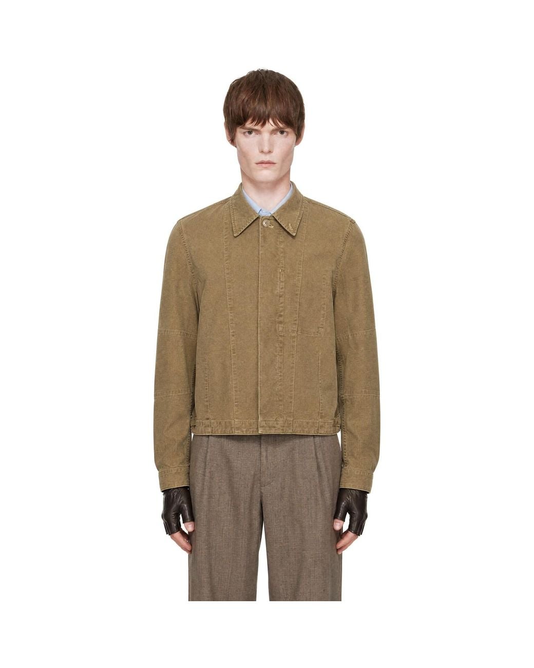 Our Legacy Brown Khaki Machine Jacket for men
