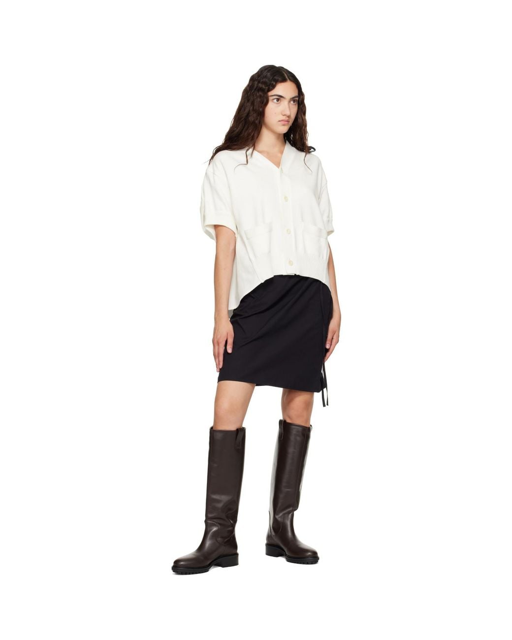 Aeyde Black Henry Knee-High Boots