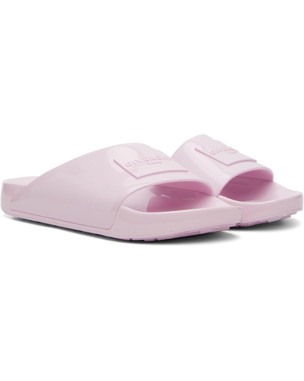 Givenchy Pink Label Slide Sandals