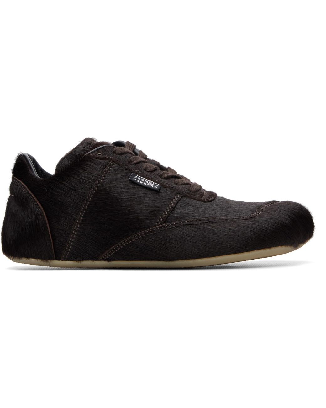 MM6 by Maison Margiela Black Anatomic Sneakers