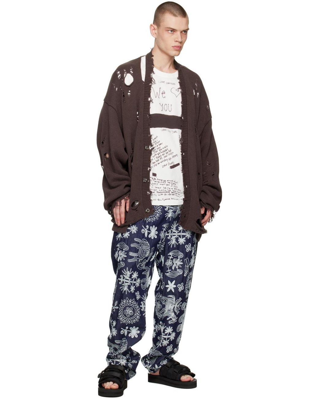 Sandales Moto-Vpo Noires Suicoke pour homme en coloris Black