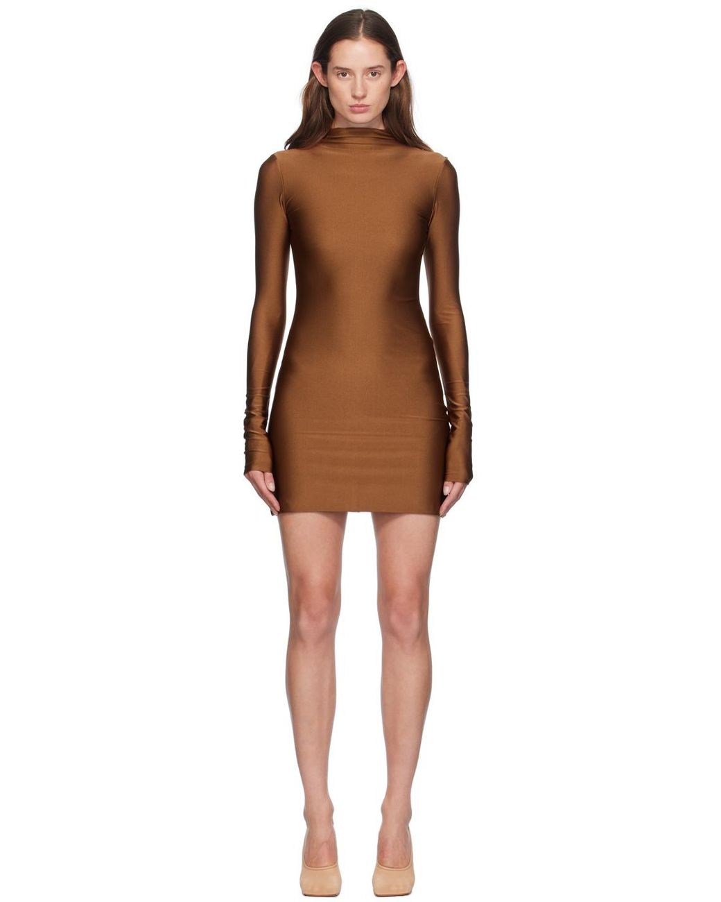 Sportmax Black Fitted Minidress