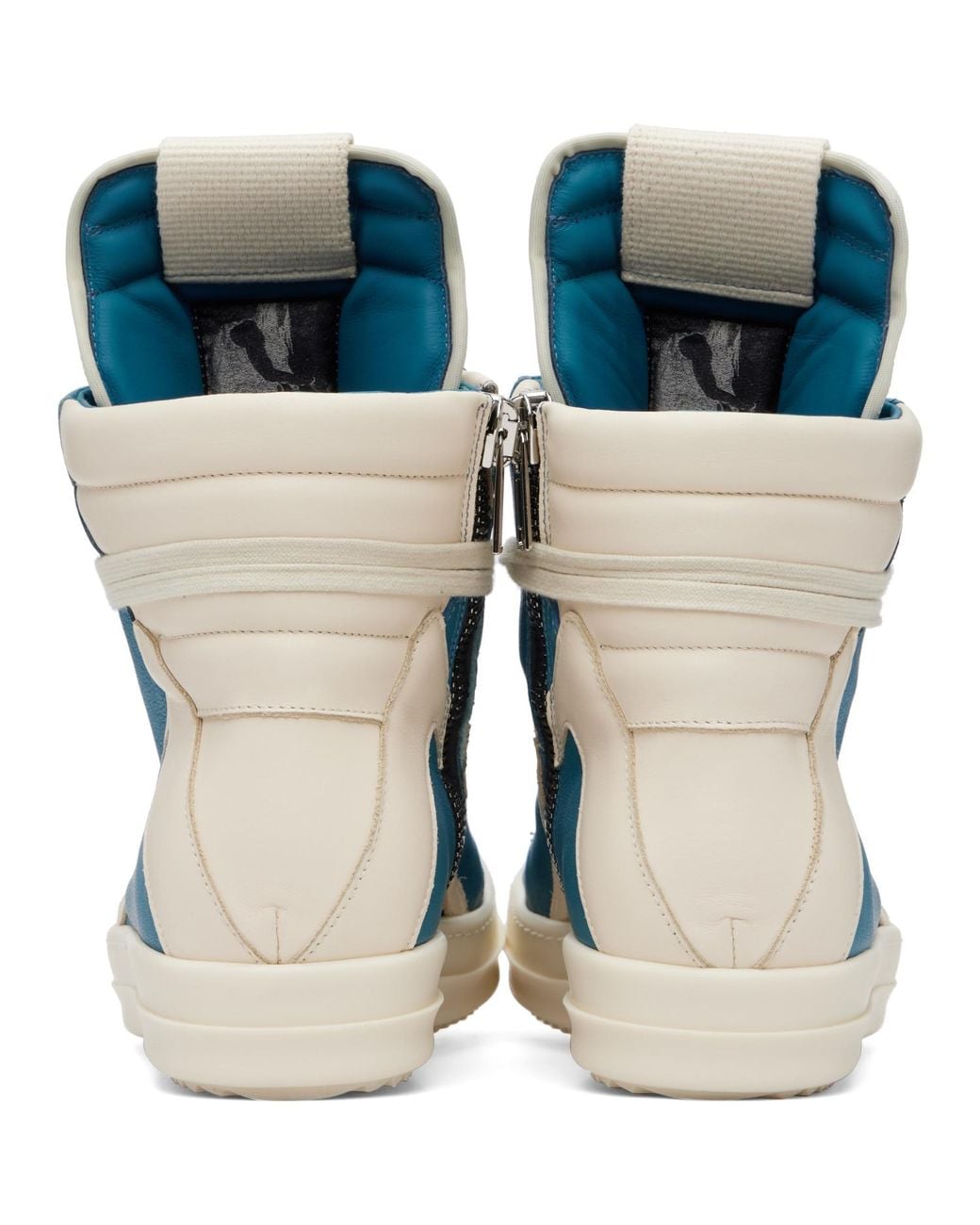 Rick Owens Blue Tower Geobasket Sneakers for men