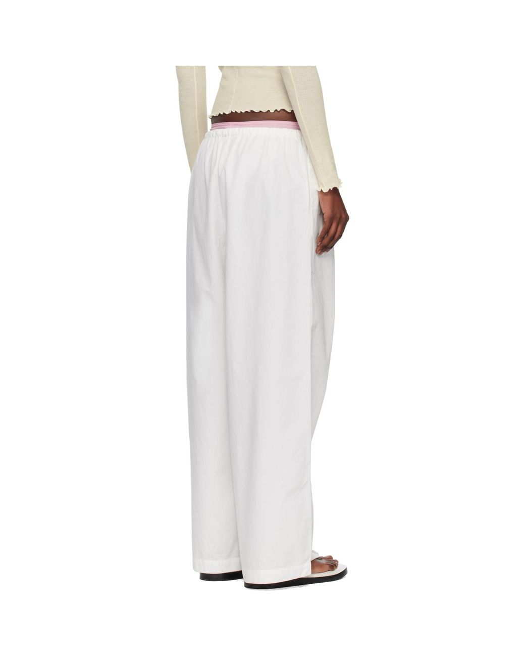 Baserange White Kolla Lounge Pants