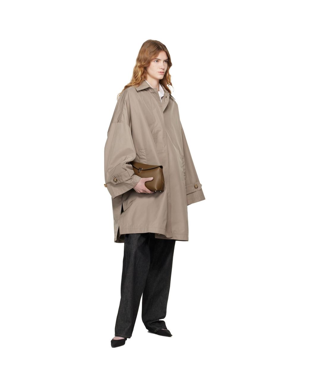 Totême  Natural Car Trench Coat