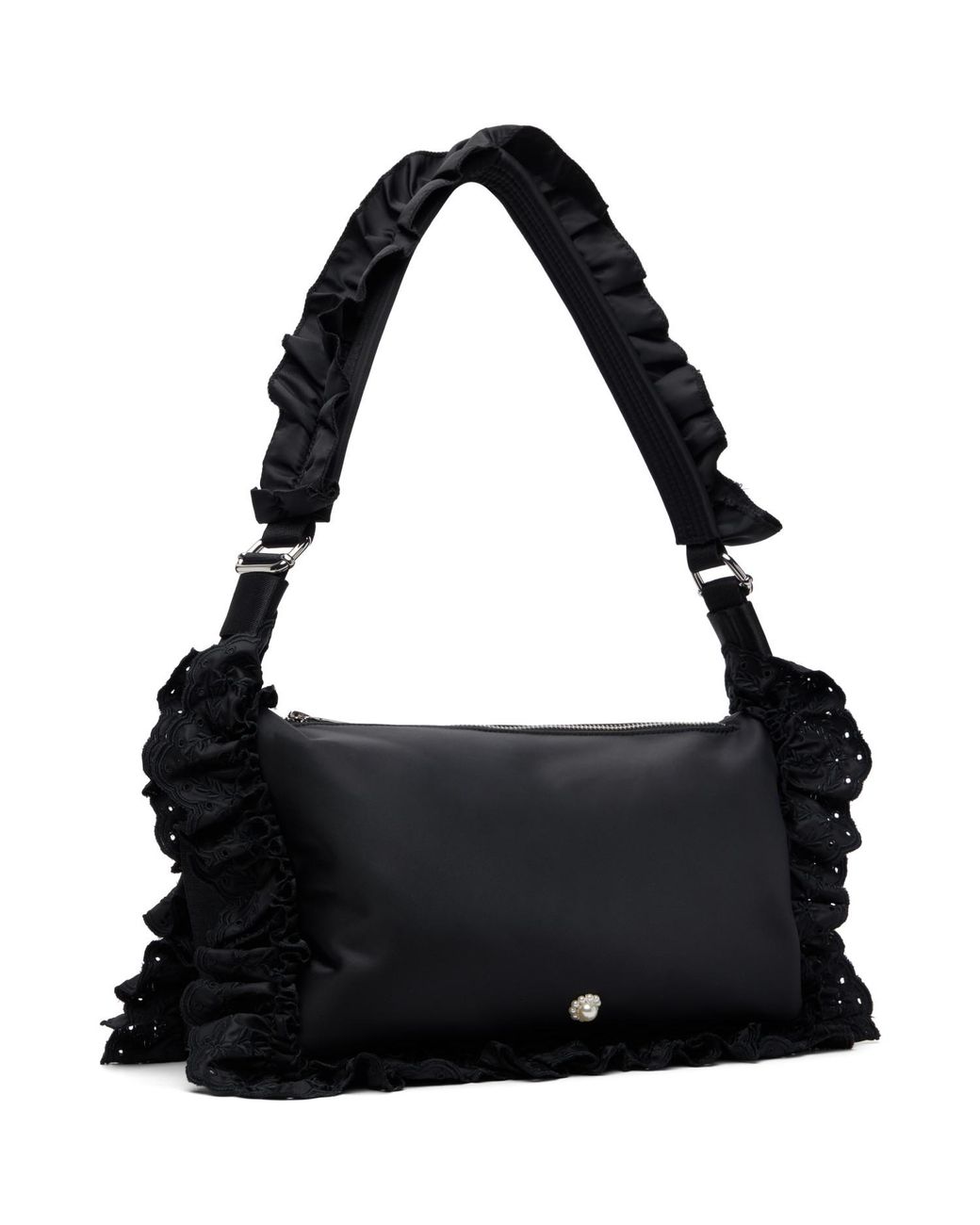 Simone Rocha Black Pillowase Shoulder Bag
