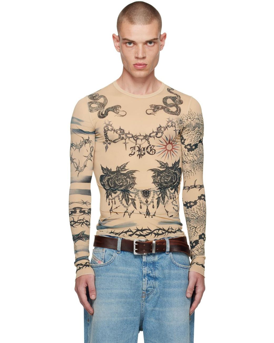 メンズ Jean Paul Gaultier Knwlsエディション 長袖tシャツ | Lyst メンズ Jean Paul Gaultier Knwlsエディション 長袖tシャツ | Lyst