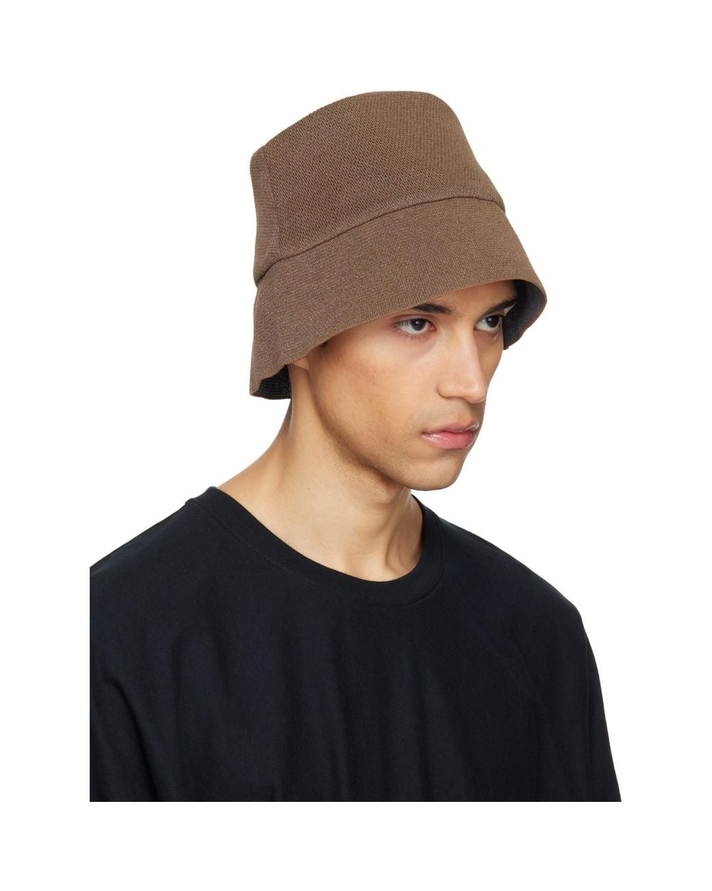 Homme Plissé Issey Miyake Blue Washi Bucket Hat for men