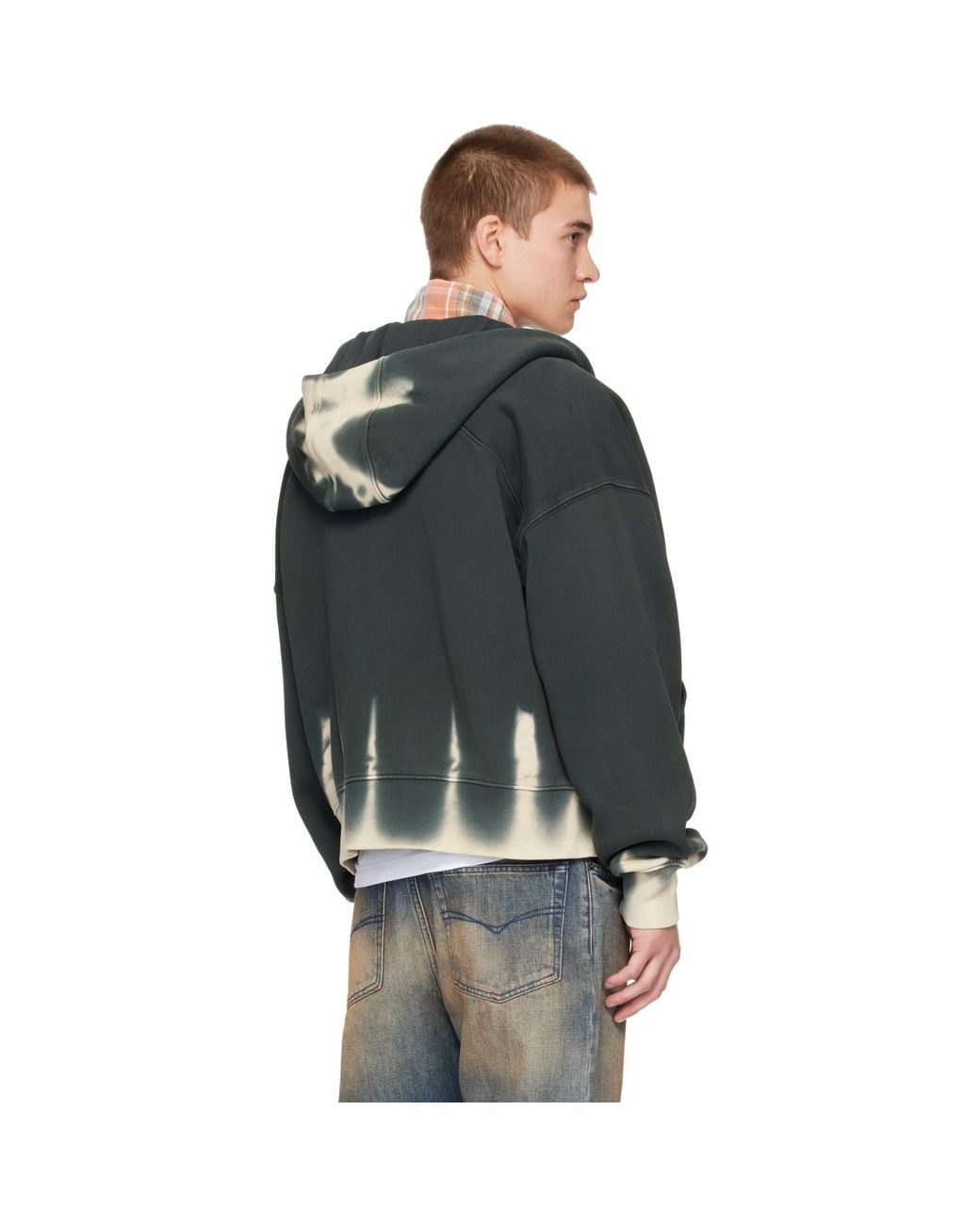 RIVINGTON roi Rebis Black Dark Country Cva Zip Hoodie for men