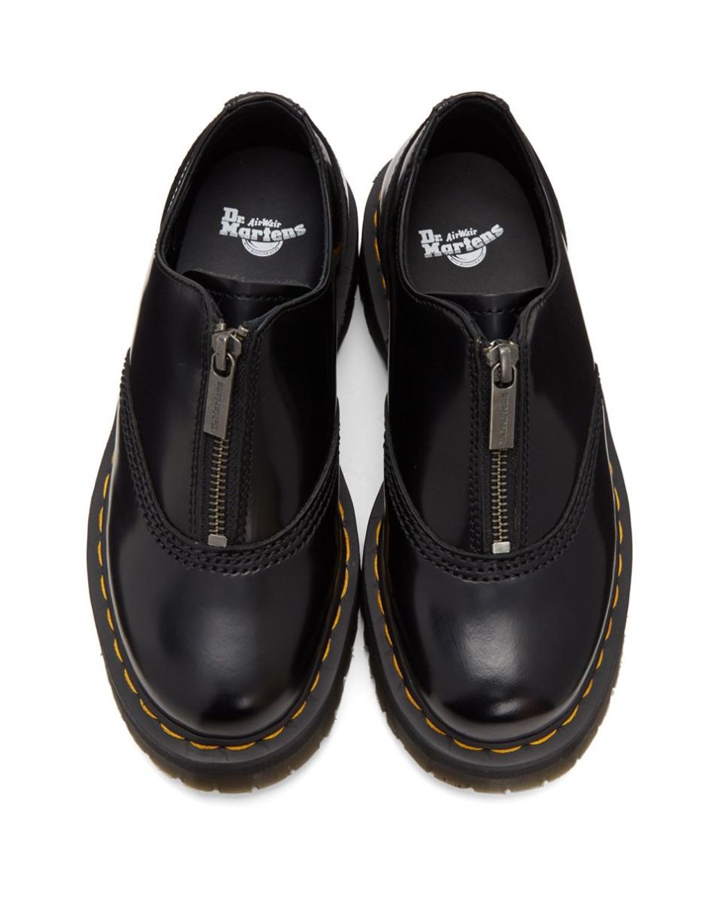 Dr. Martens Black 1461 Quad Zip Derbys | Lyst Dr. Martens Black 1461 Quad Zip Derbys | Lyst
