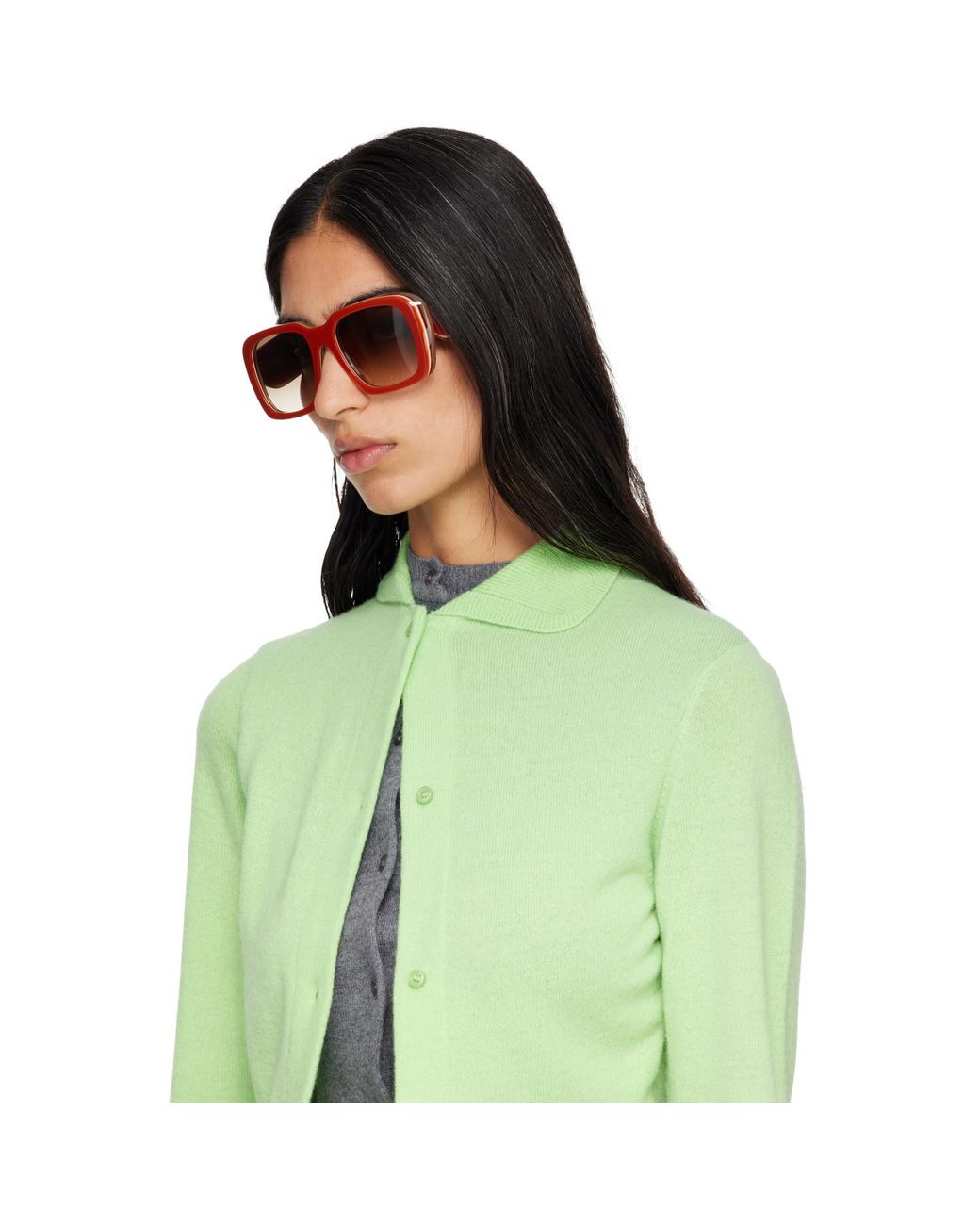 Loewe Brown Signature Sunglasses