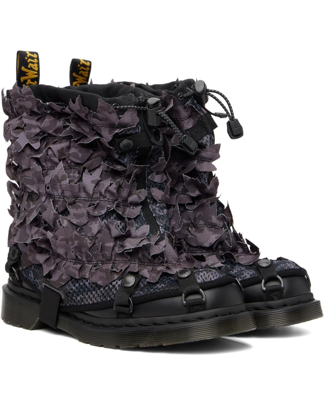 Dr. Martens Black Babylon Edition 1460 Pascal Gaitor Boots for men