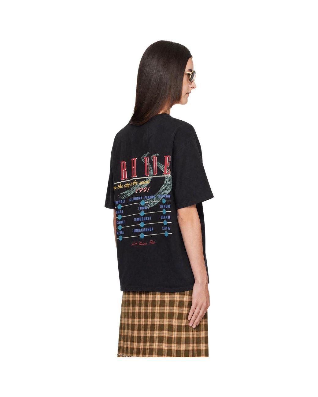 Rhude Black 'The Desert Decides' T-Shirt