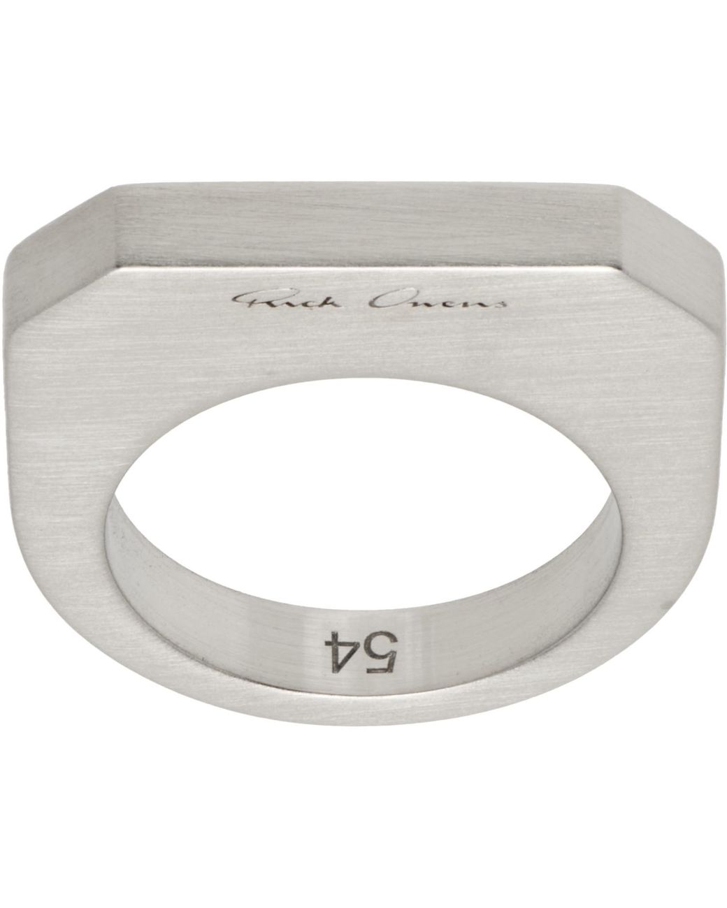 Bague Rick Owens pour homme en coloris White