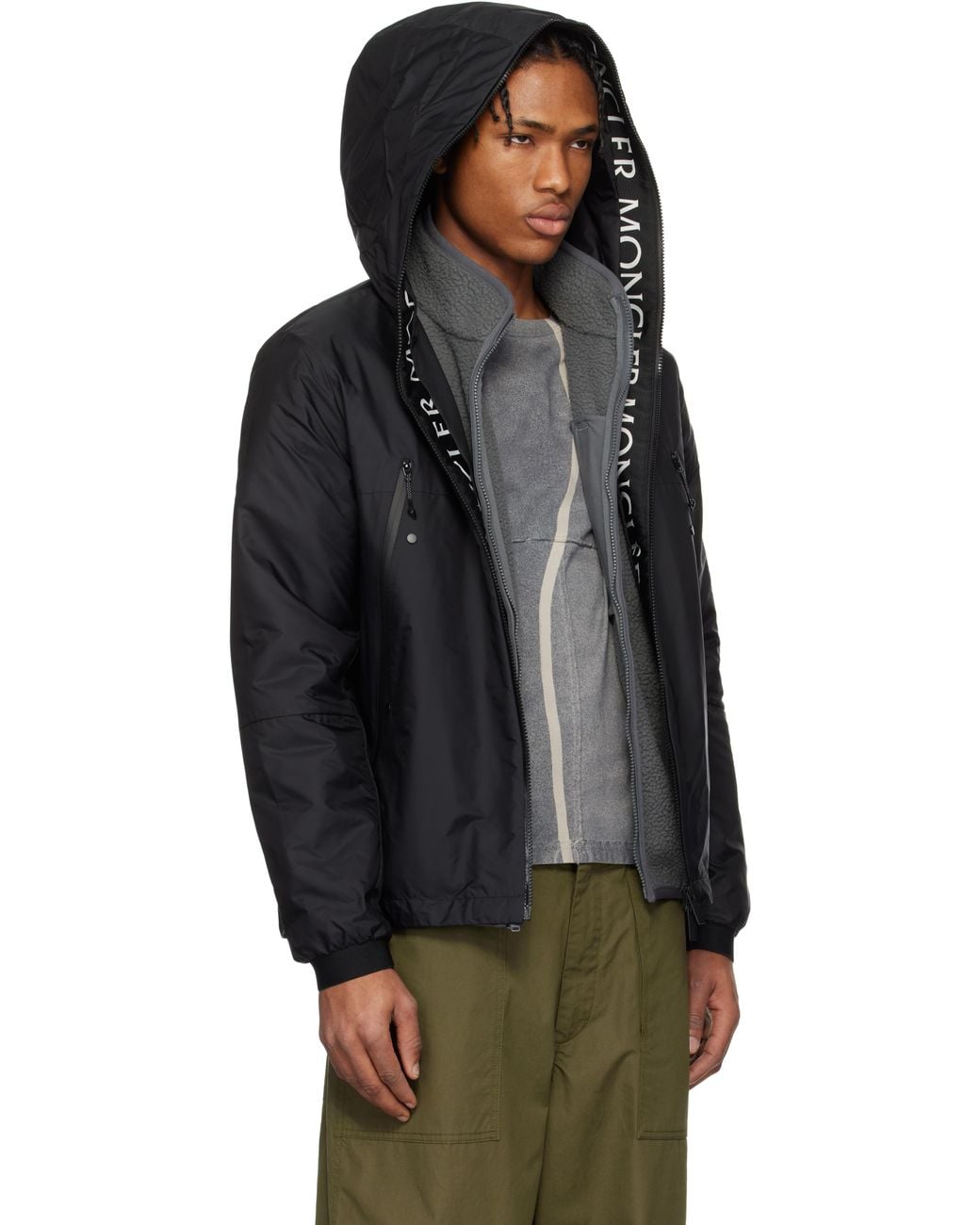 Moncler Black Junichi Jacket for men