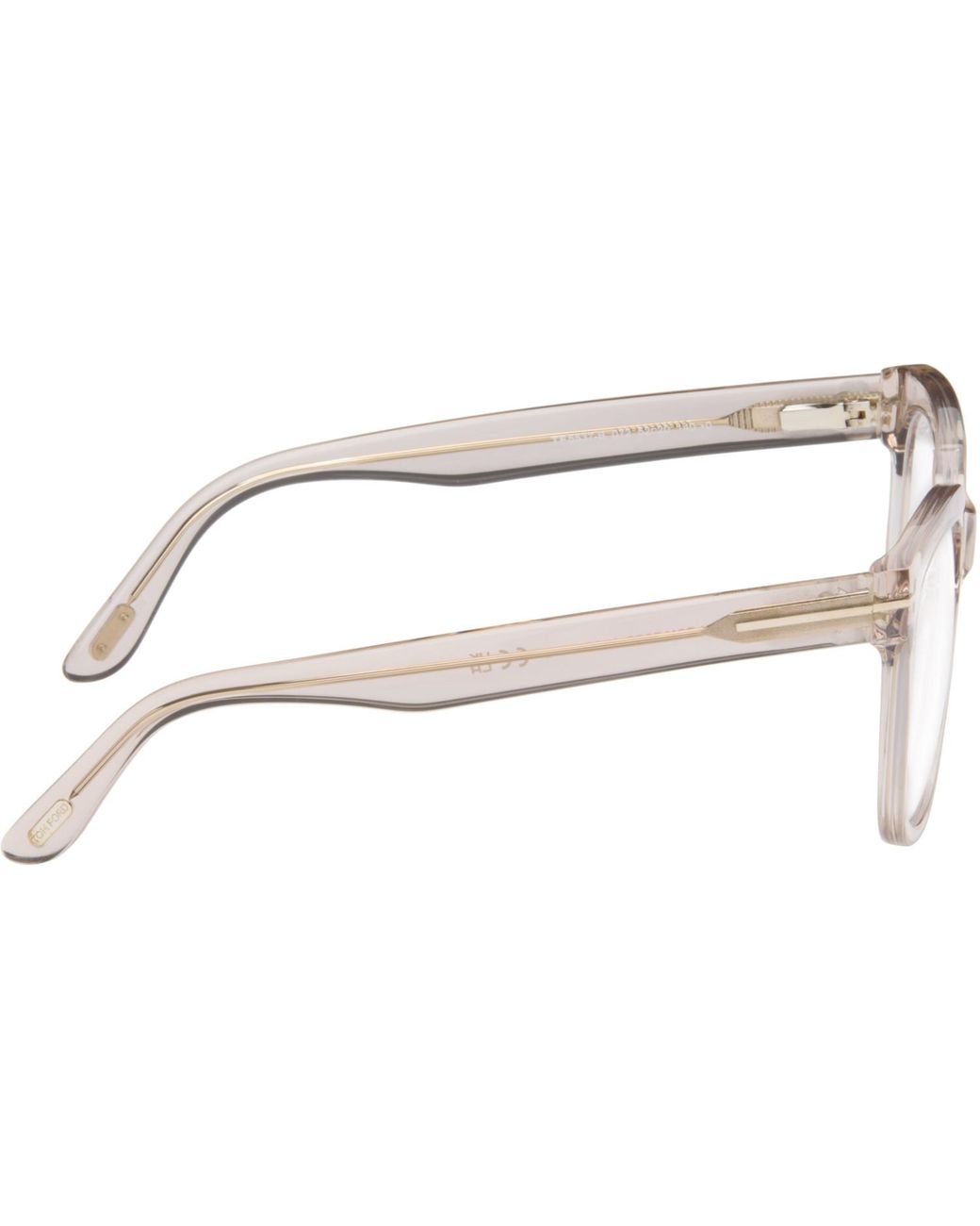 Tom Ford Brown Block Large Glasses