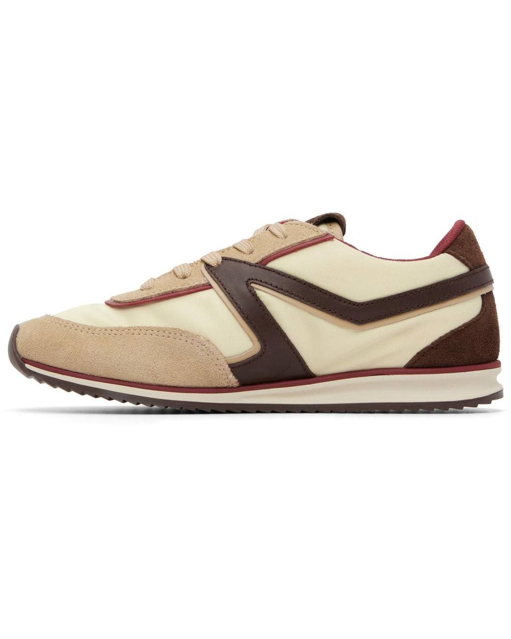 Rag & Bone Natural Retro Trainer Sneakers