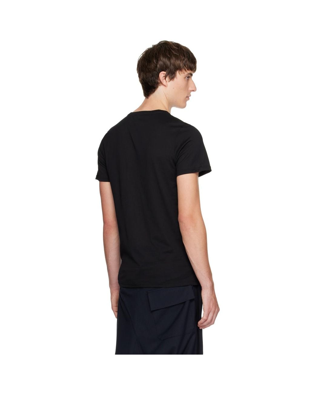 Vivienne Westwood Black 'Undershirt' T-Shirt for men