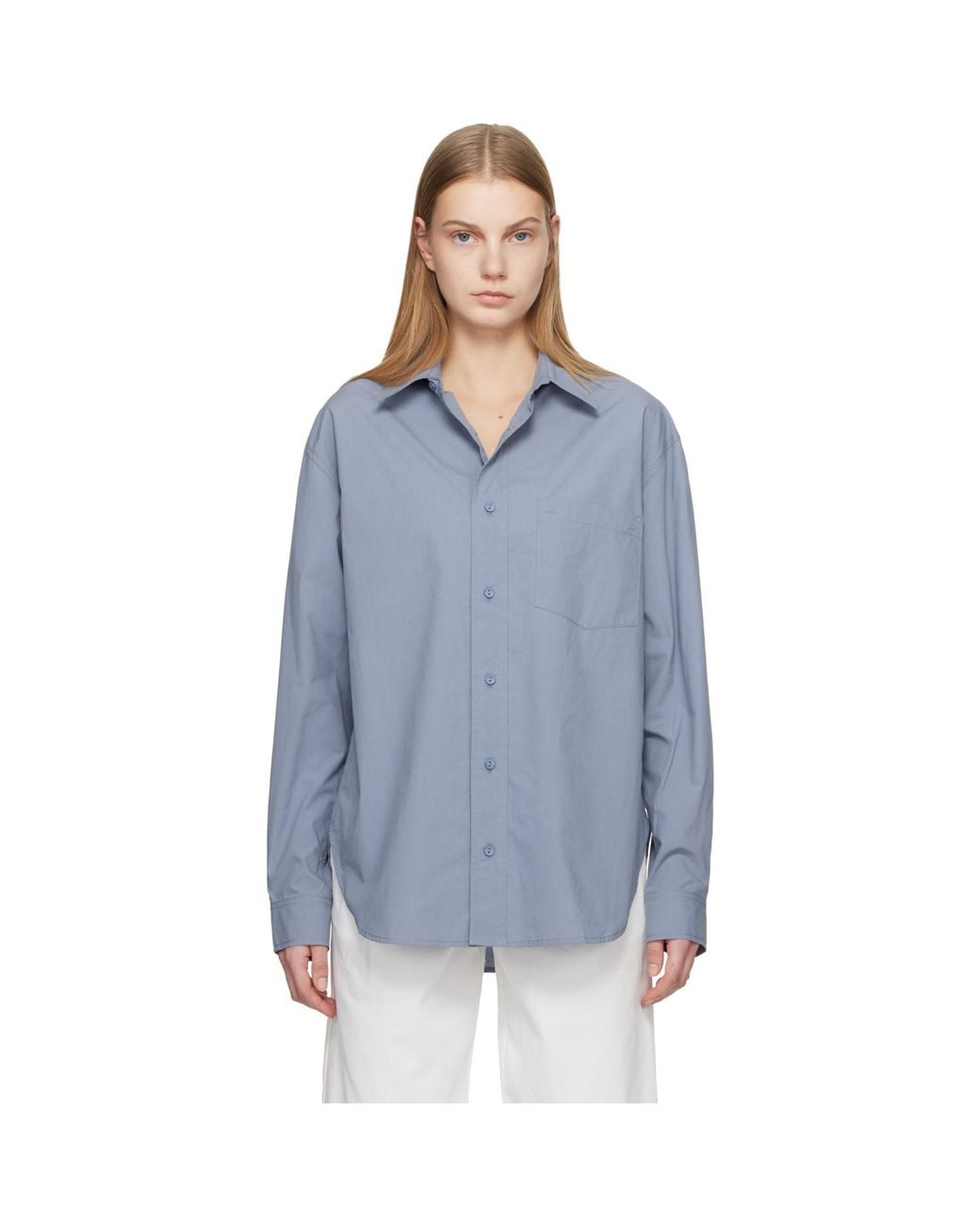 Matteau Blue Relaxed Shirt