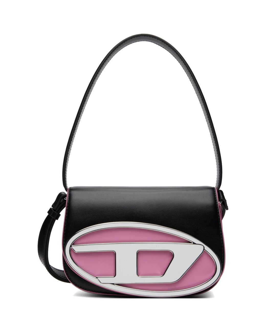 DIESEL Black 1Dr Nappa Leather Iconic Shoulder Bag