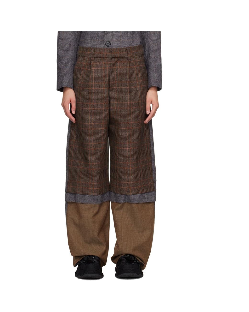 Collina Strada Brown Camelia Trousers