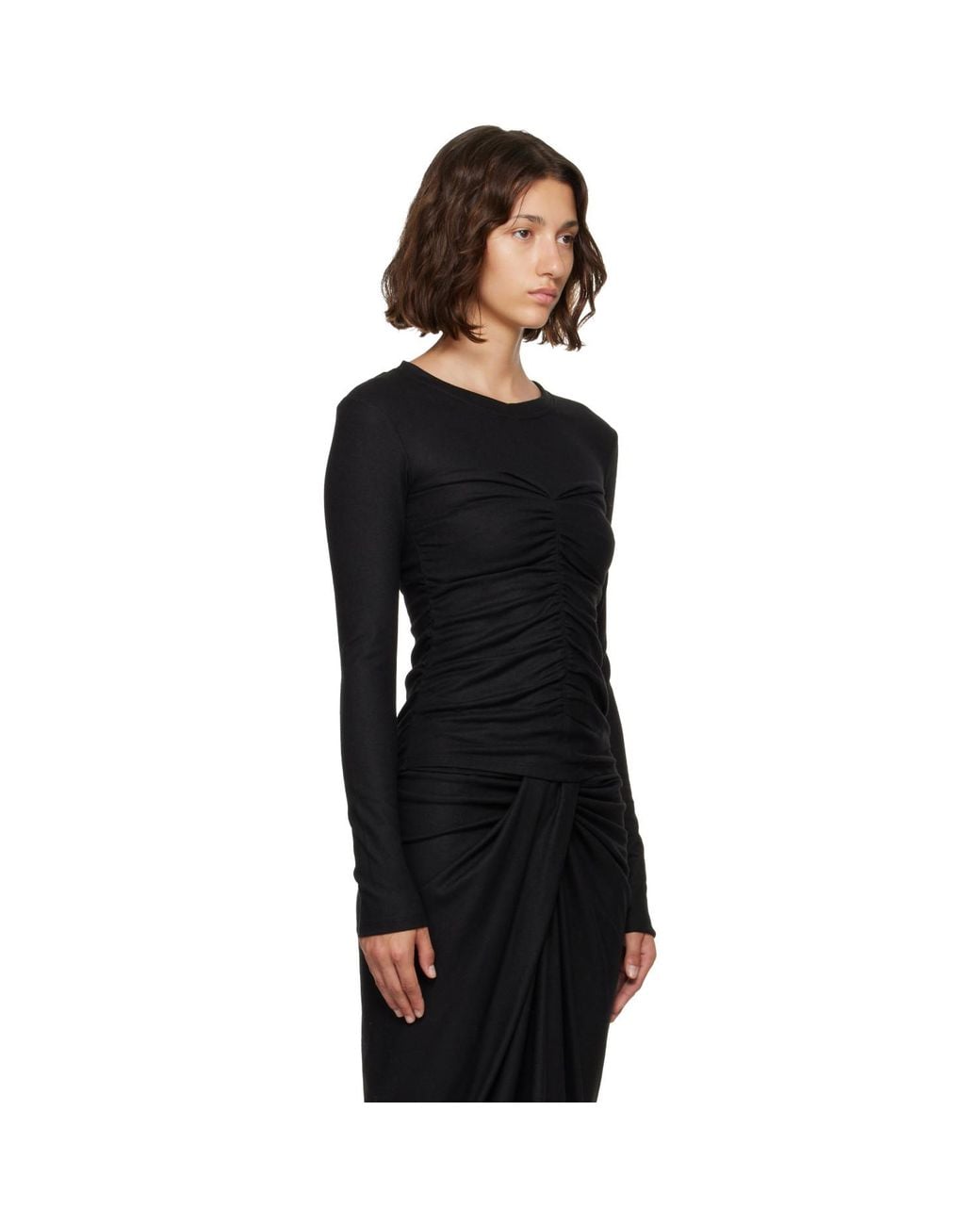 Isabel Marant Black Delesa Top