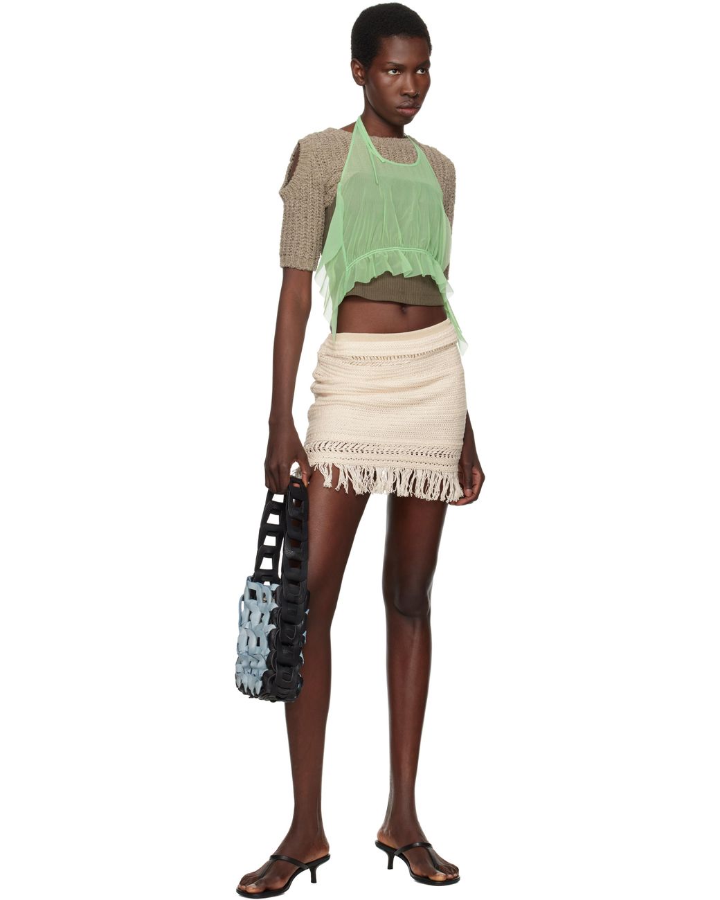 関税込み】SC103 ブラック＆ブルー Links バッグ