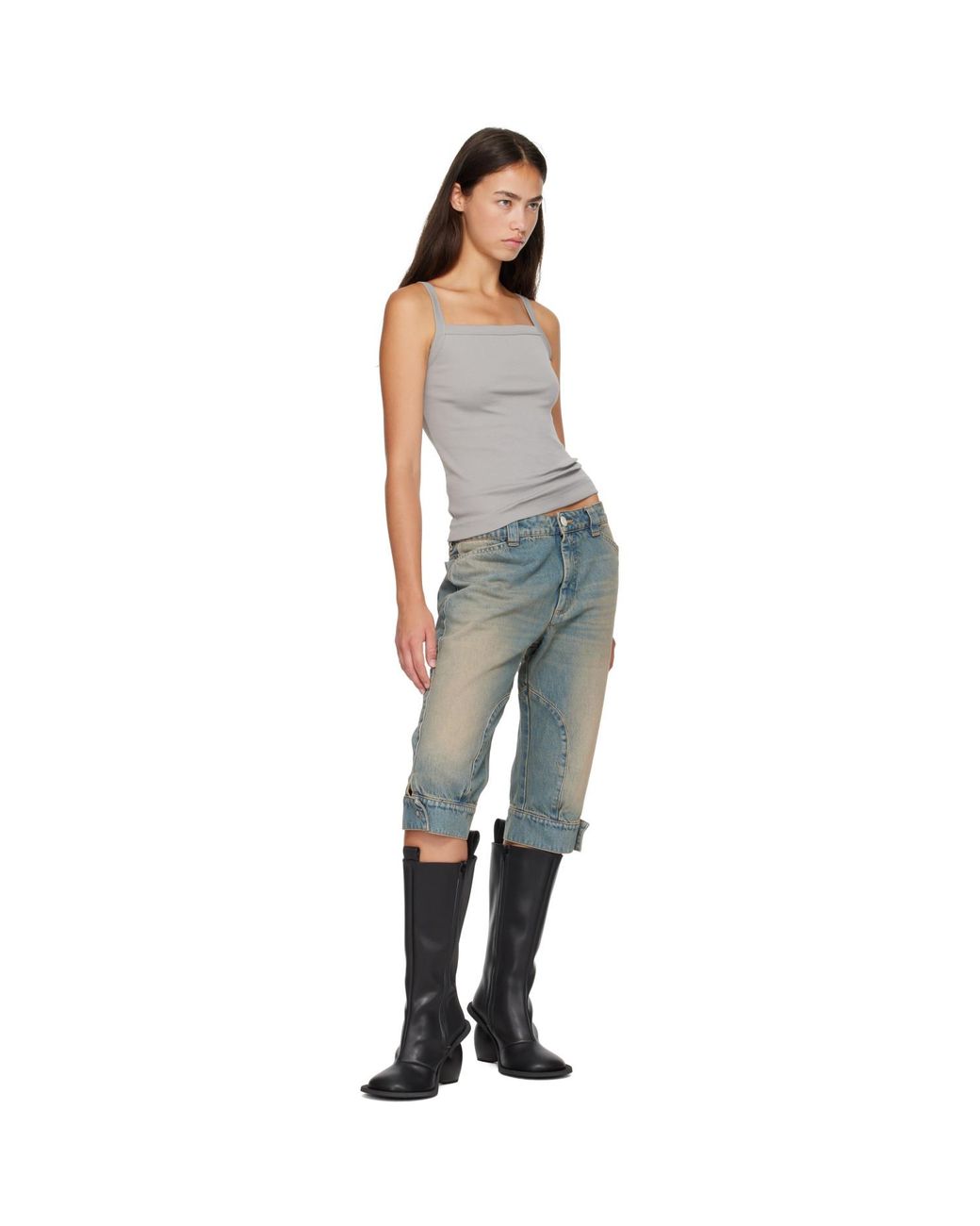 Yume Yume Black Ssense Exclusive Love Tall Boots
