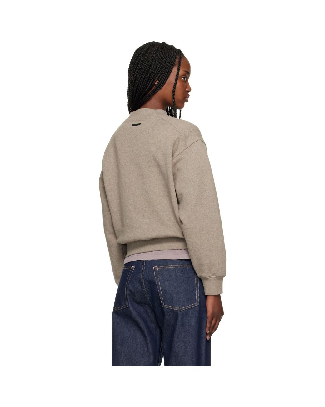 Fear Of God Blue Classic Crewneck Sweatshirt