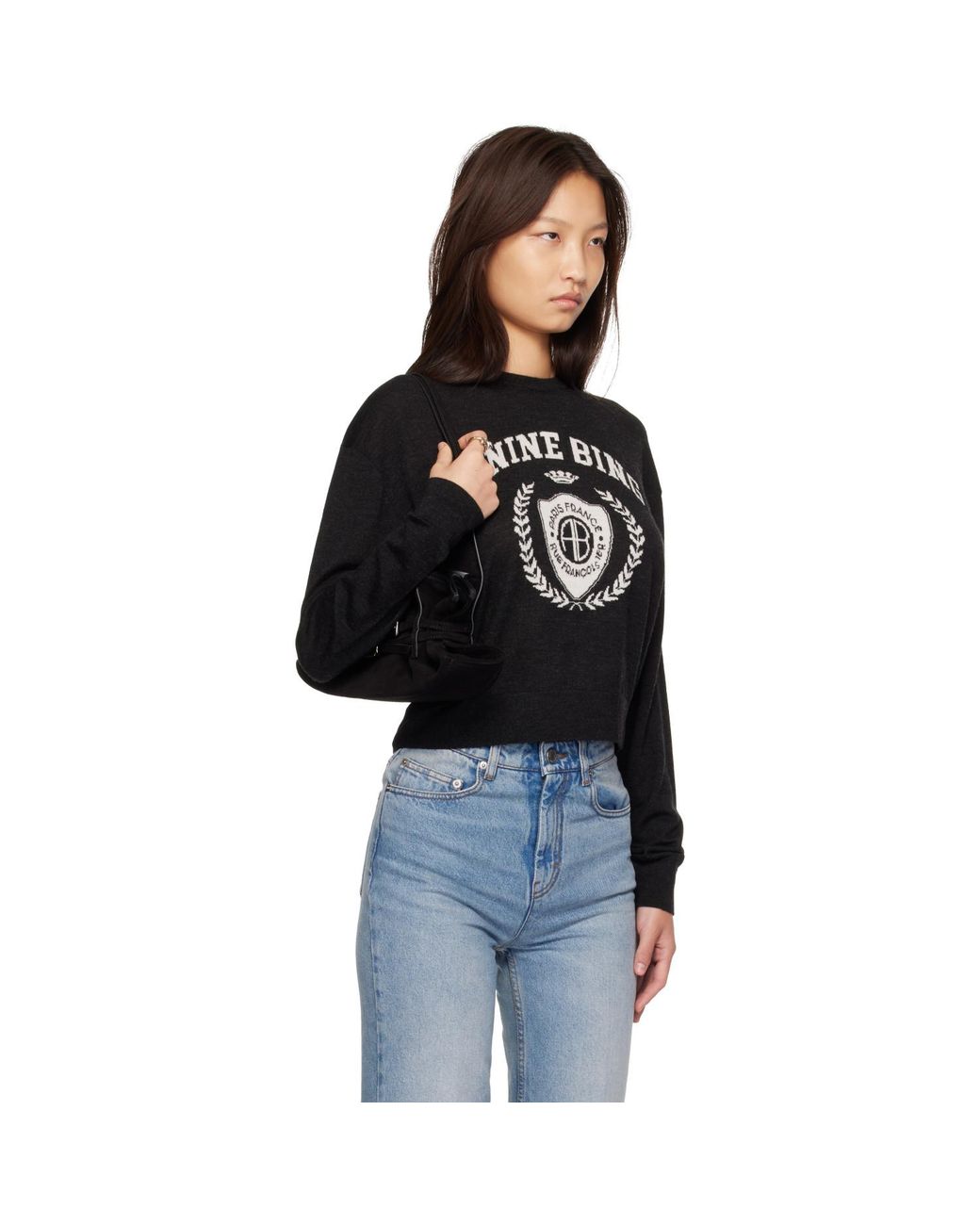 Pull Mia Noir Anine Bing en coloris Black