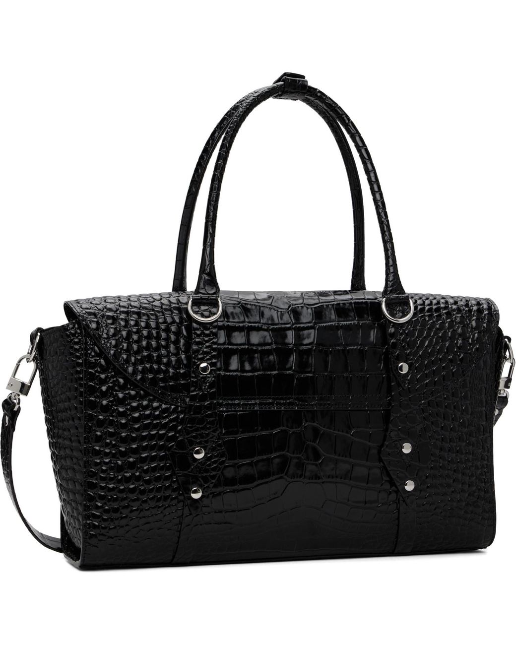 Vivienne Westwood Black Bettina Medium Hand Bag for men