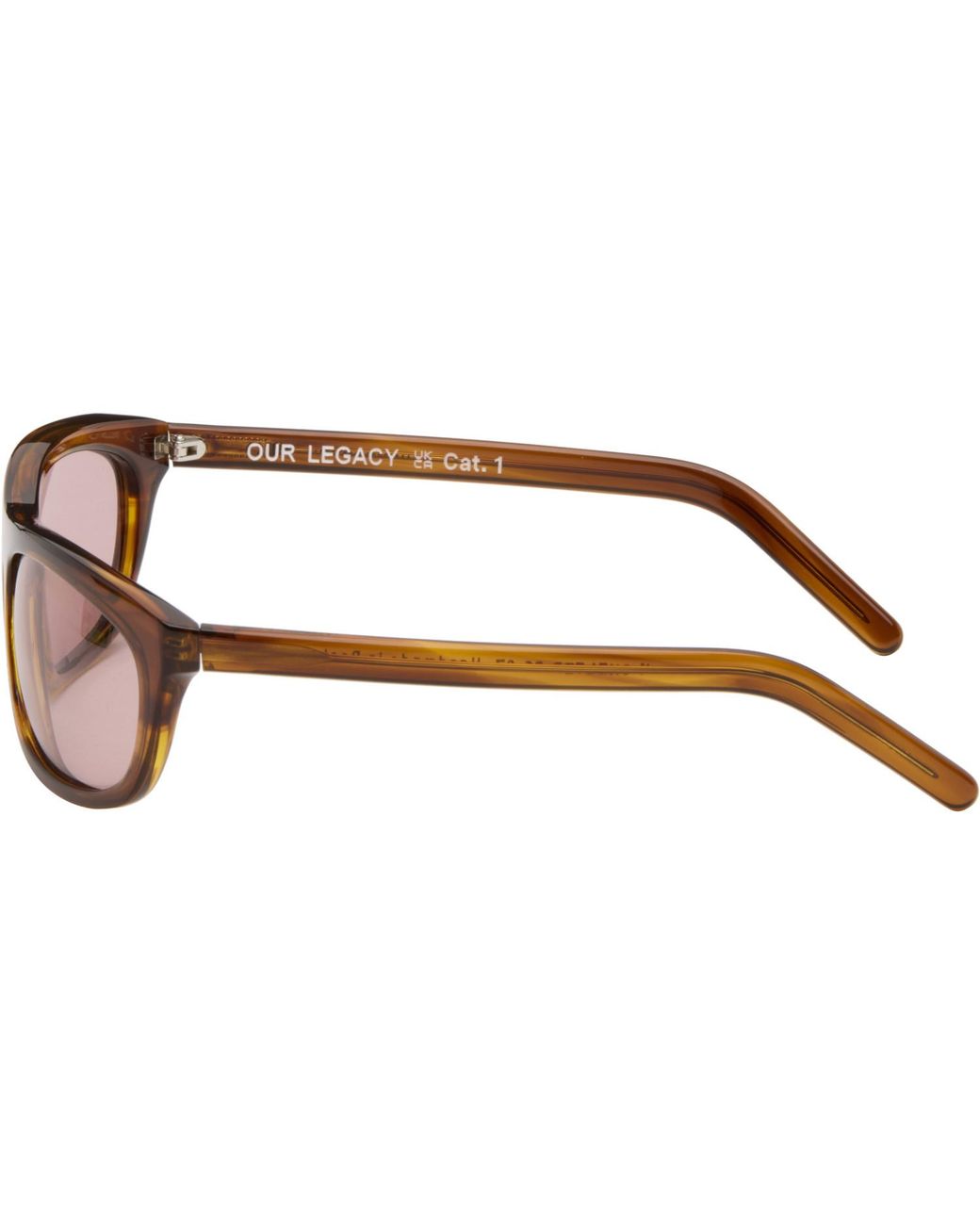 Our Legacy Black Shelter Sunglasses for men