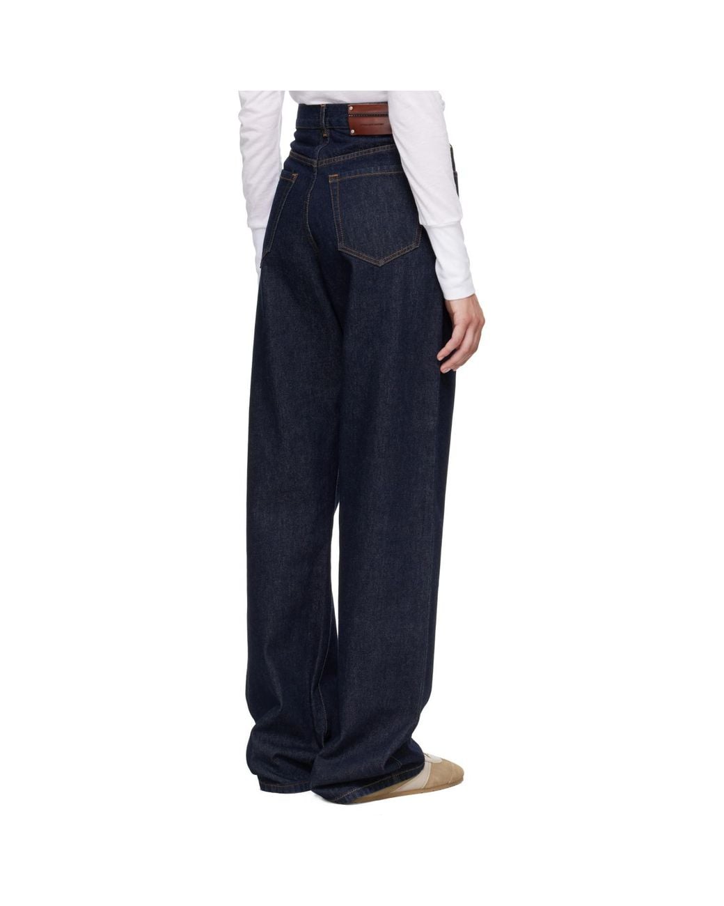 Dries Van Noten Blue Five-Pocket Jeans