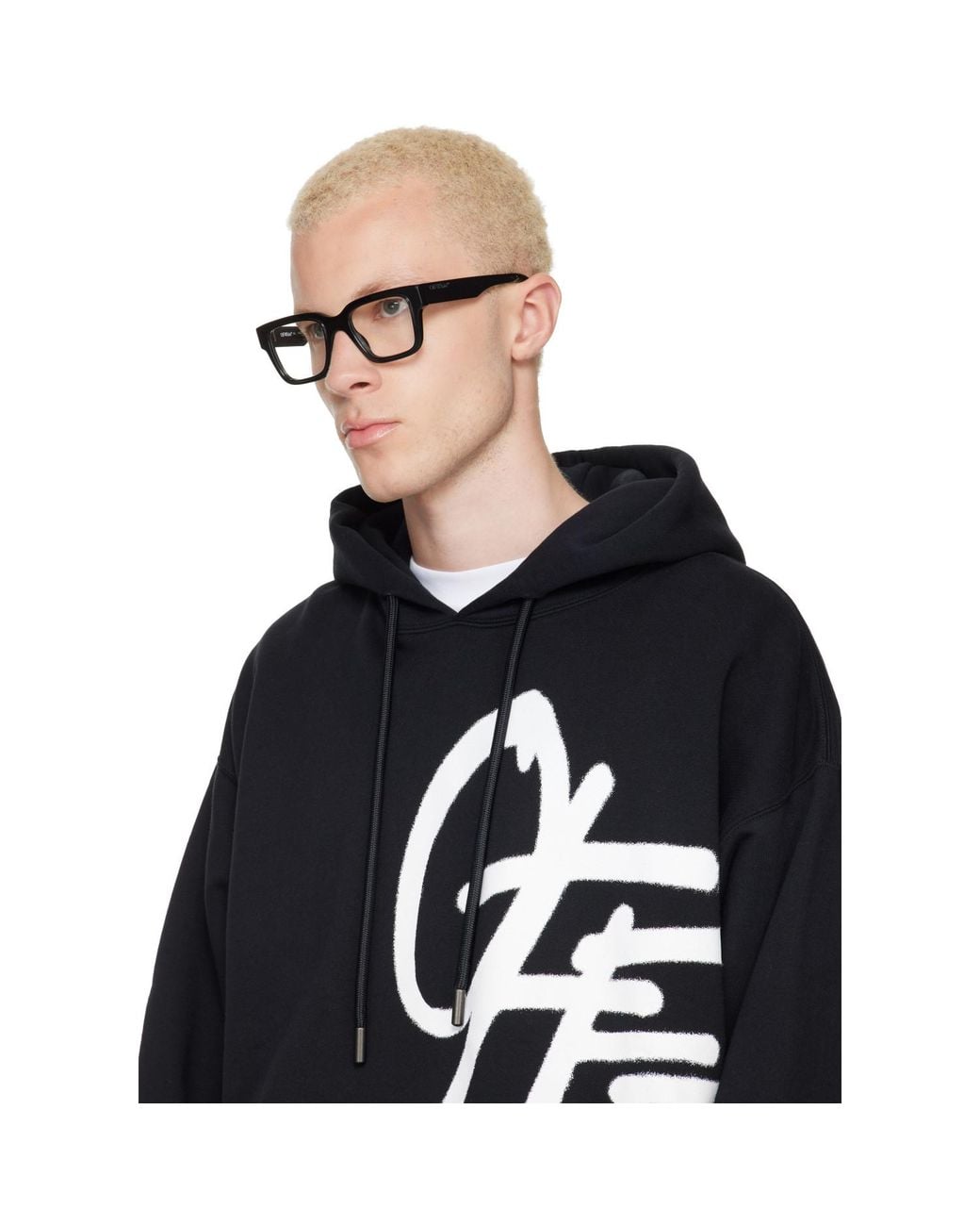 Off-White c/o Virgil Abloh Black 5028 Glasses for men
