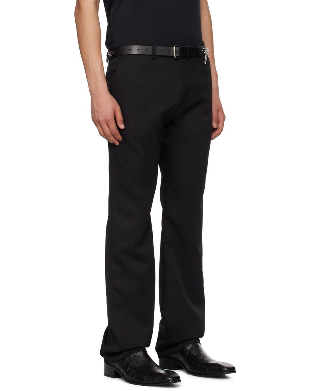 Alexander McQueen Low-Rise Bumster Trousers | Neiman Marcus