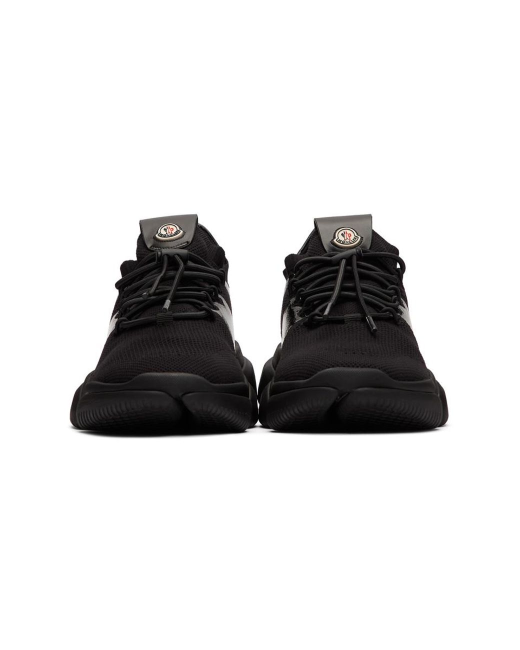 Moncler Rubber Black Bubble Sneakers for Men | Lyst