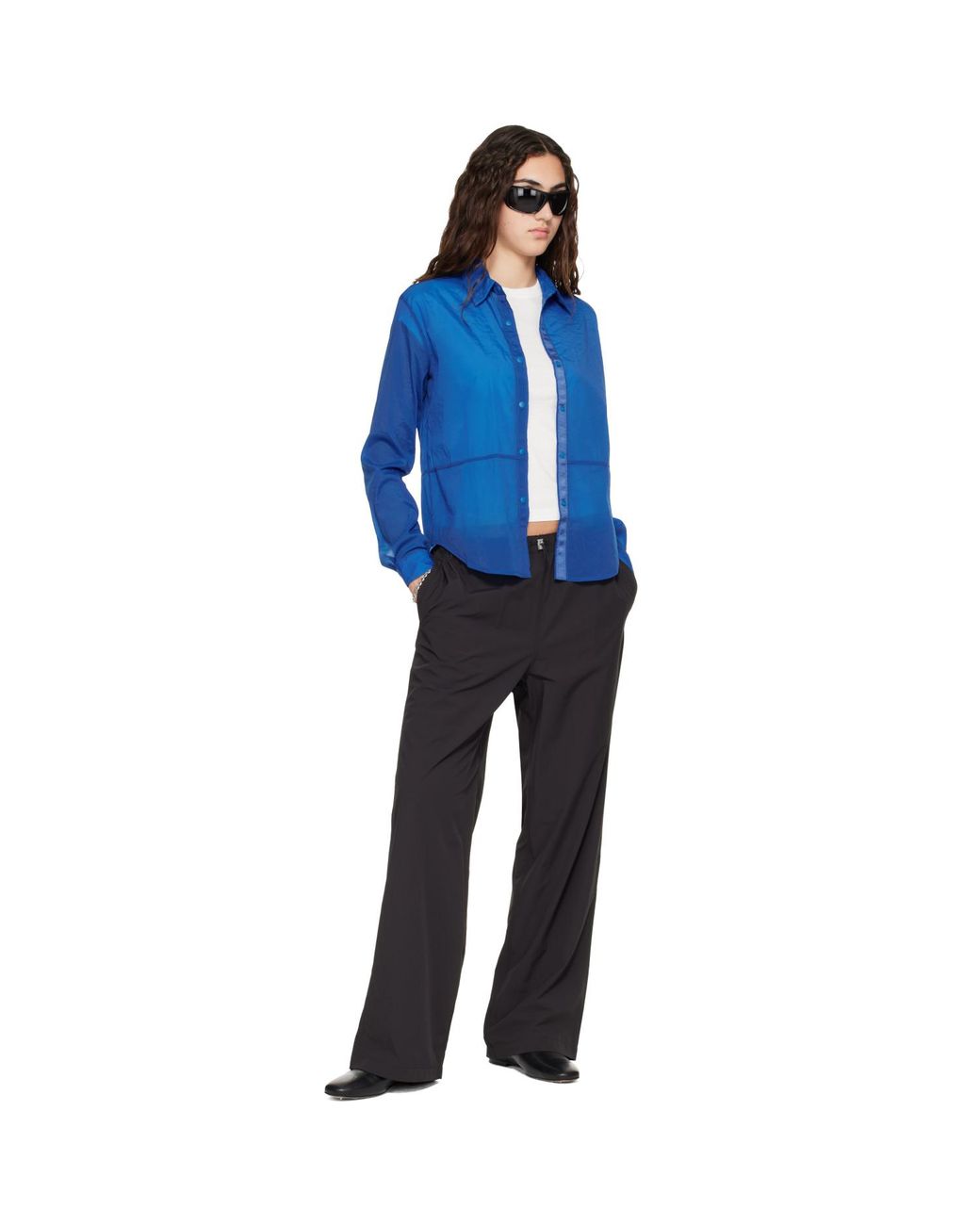 Literary Sport Blue Hana Shirt