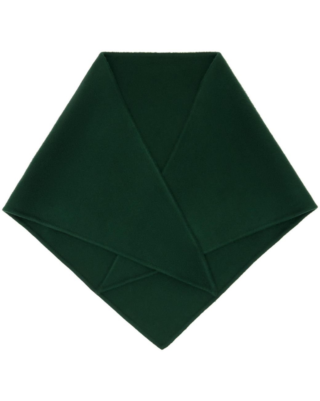 Marni Green Mini Logo Triangle Scarf
