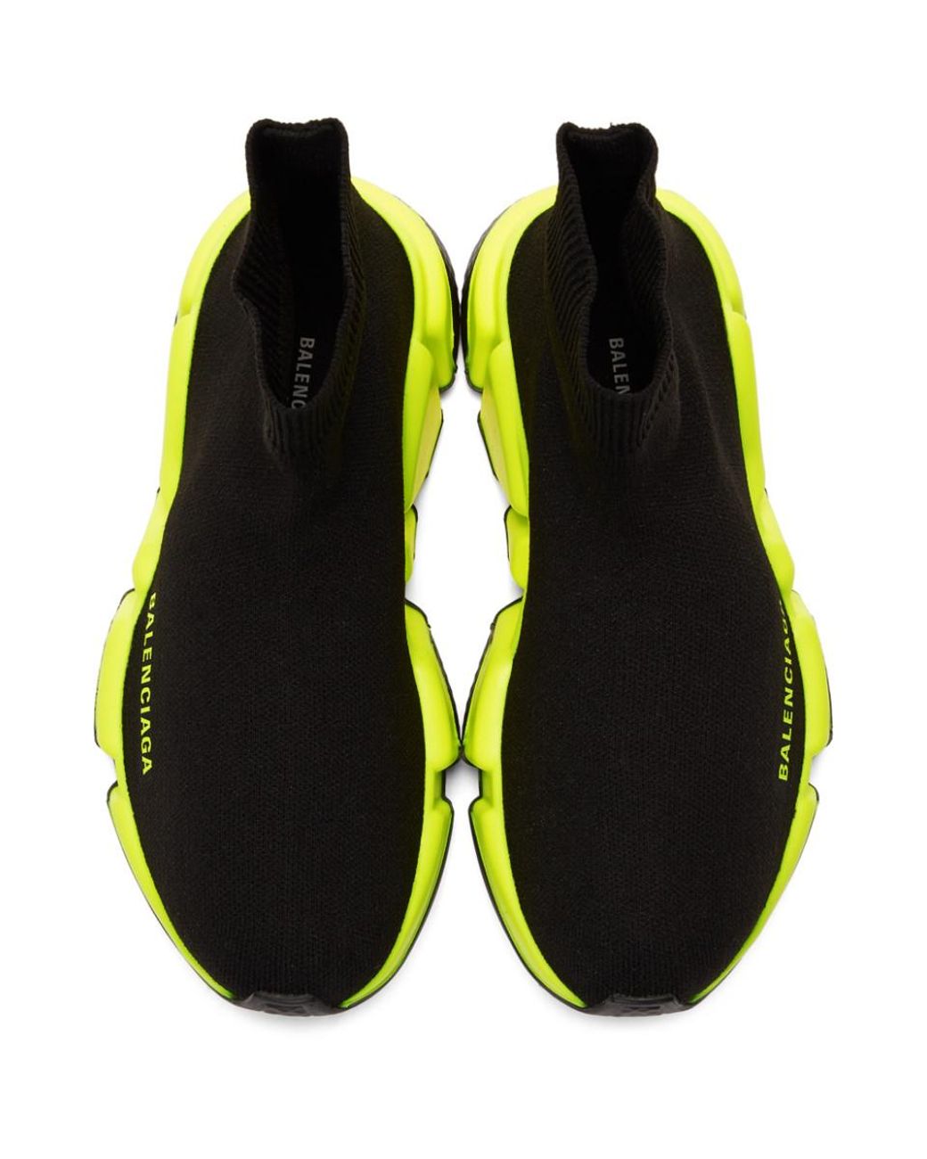 Buy Balenciaga Race Runner Black Yellow  391240 W0YX6 1000  Black  GOAT