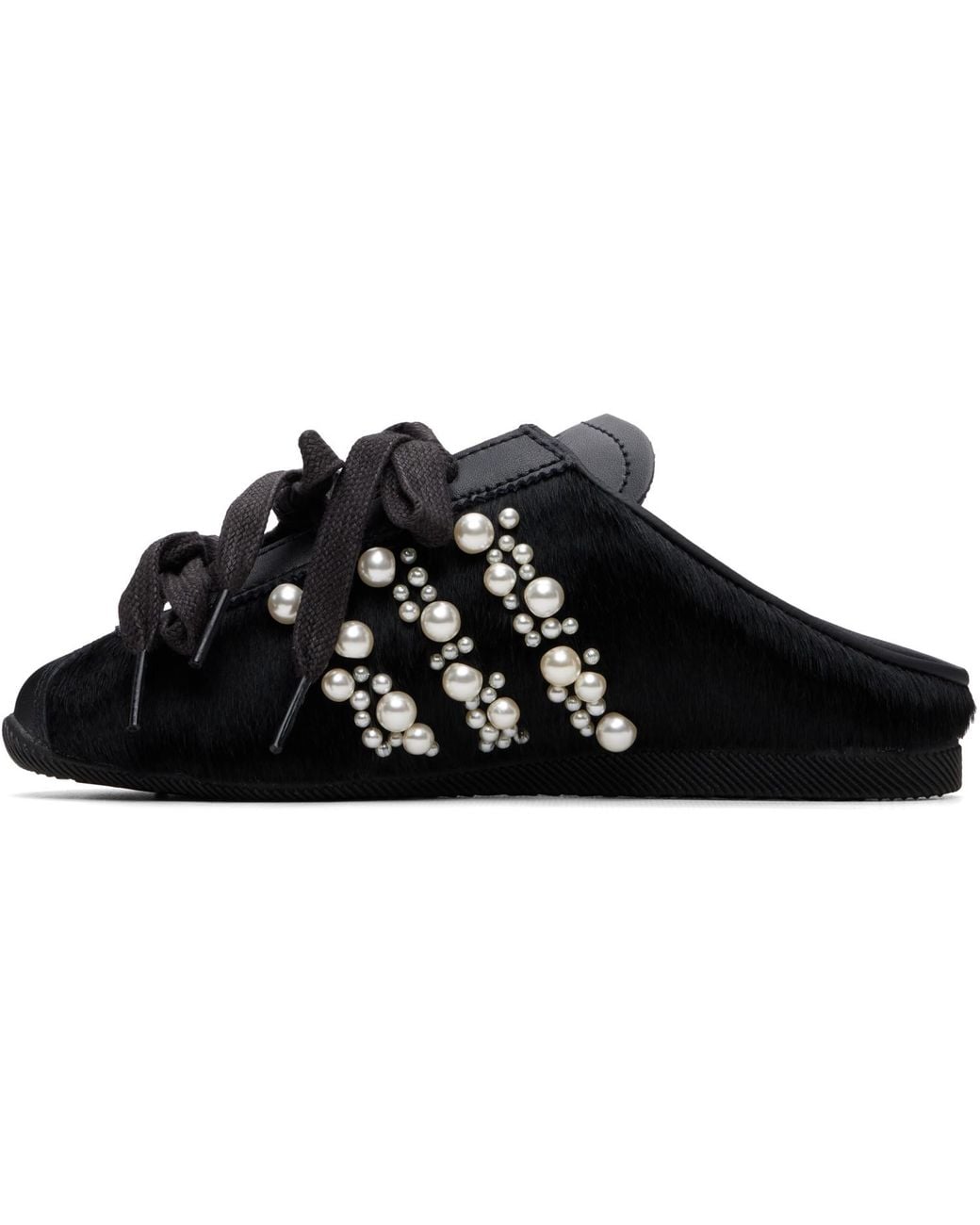 Simone Rocha Black Adidas Originals Edition Japan Slip-On Sneakers