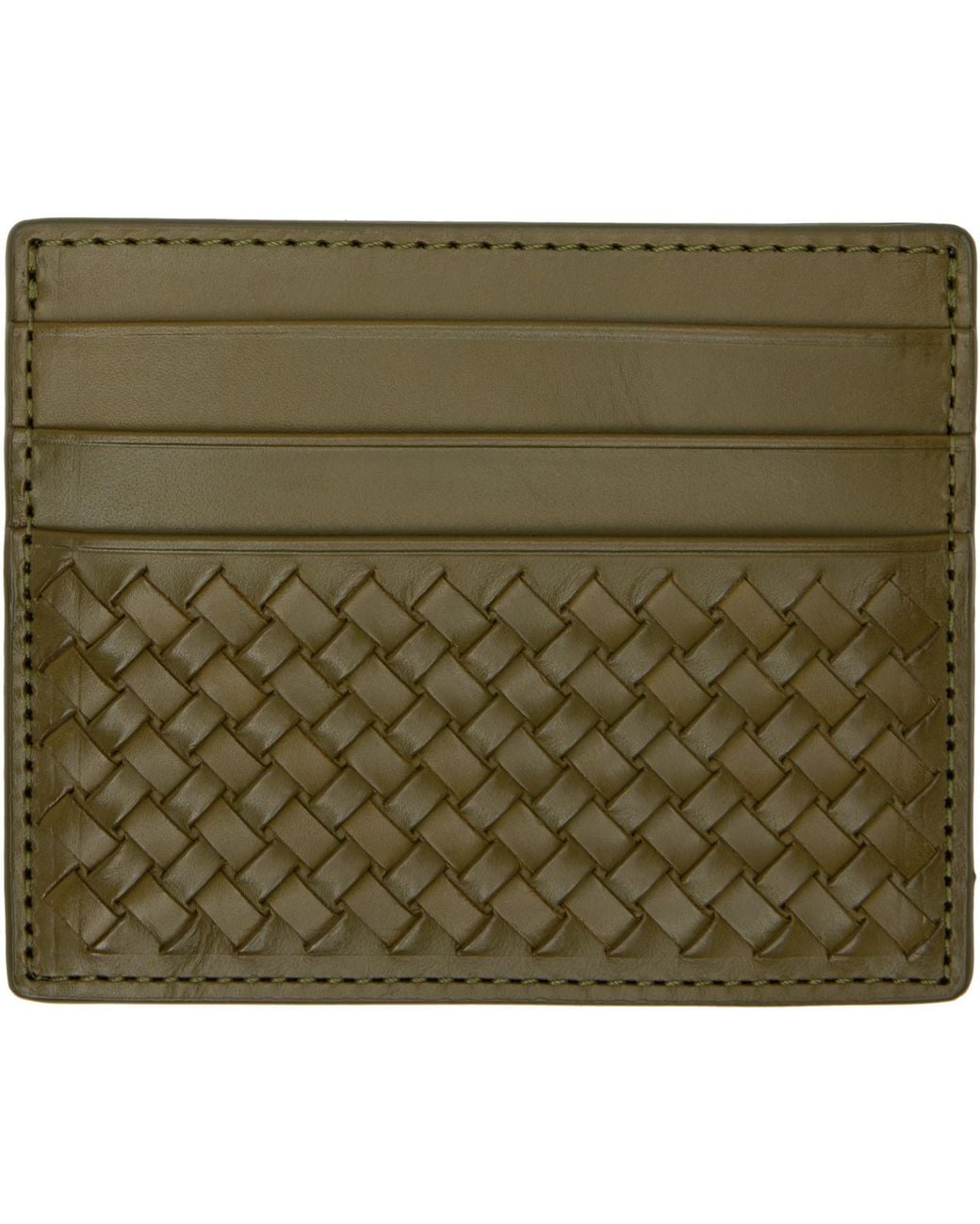Dragon Diffusion Green Interlaced Card Holder